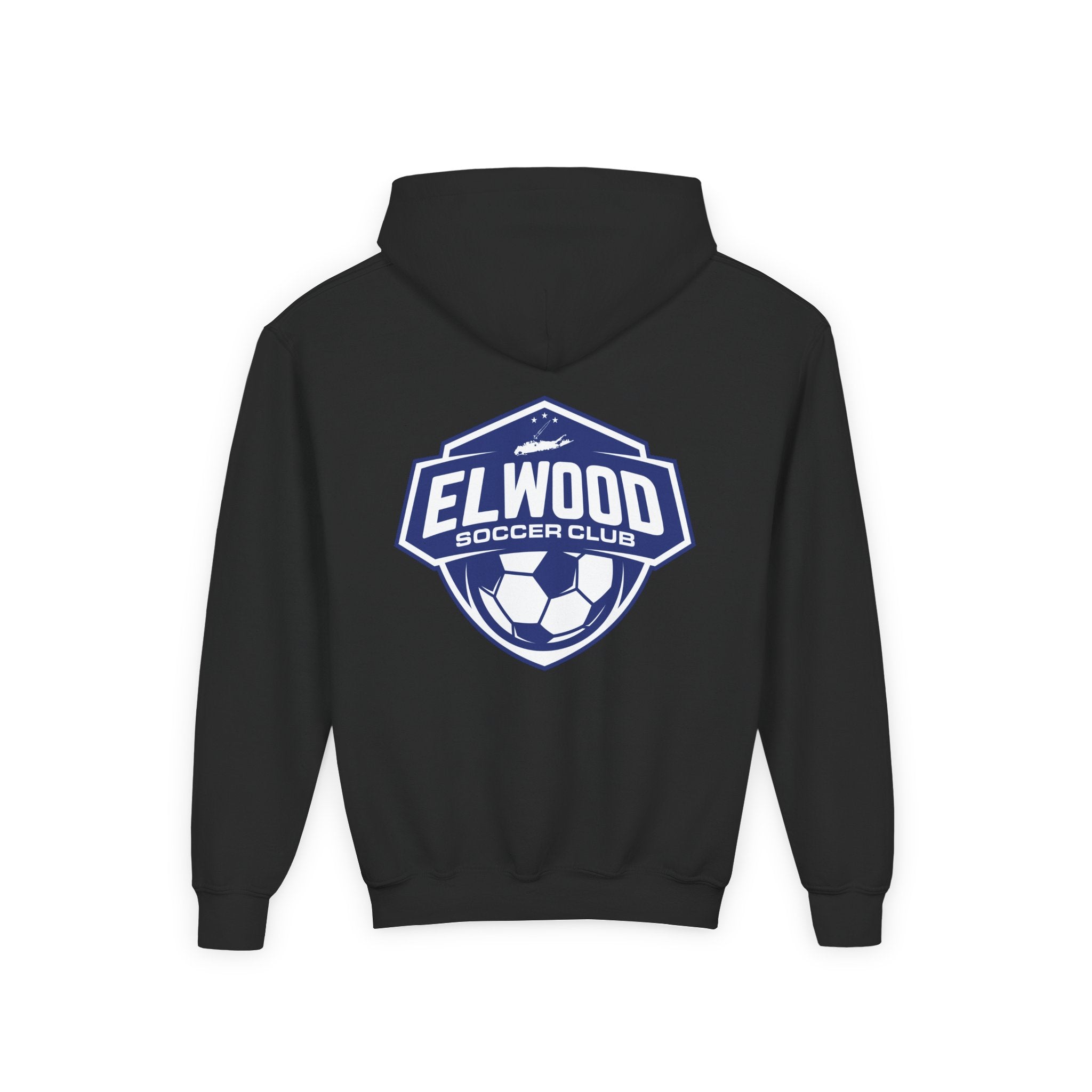 Elwood Soccer Club Youth Size Hoodie Hooded Sweatshirt