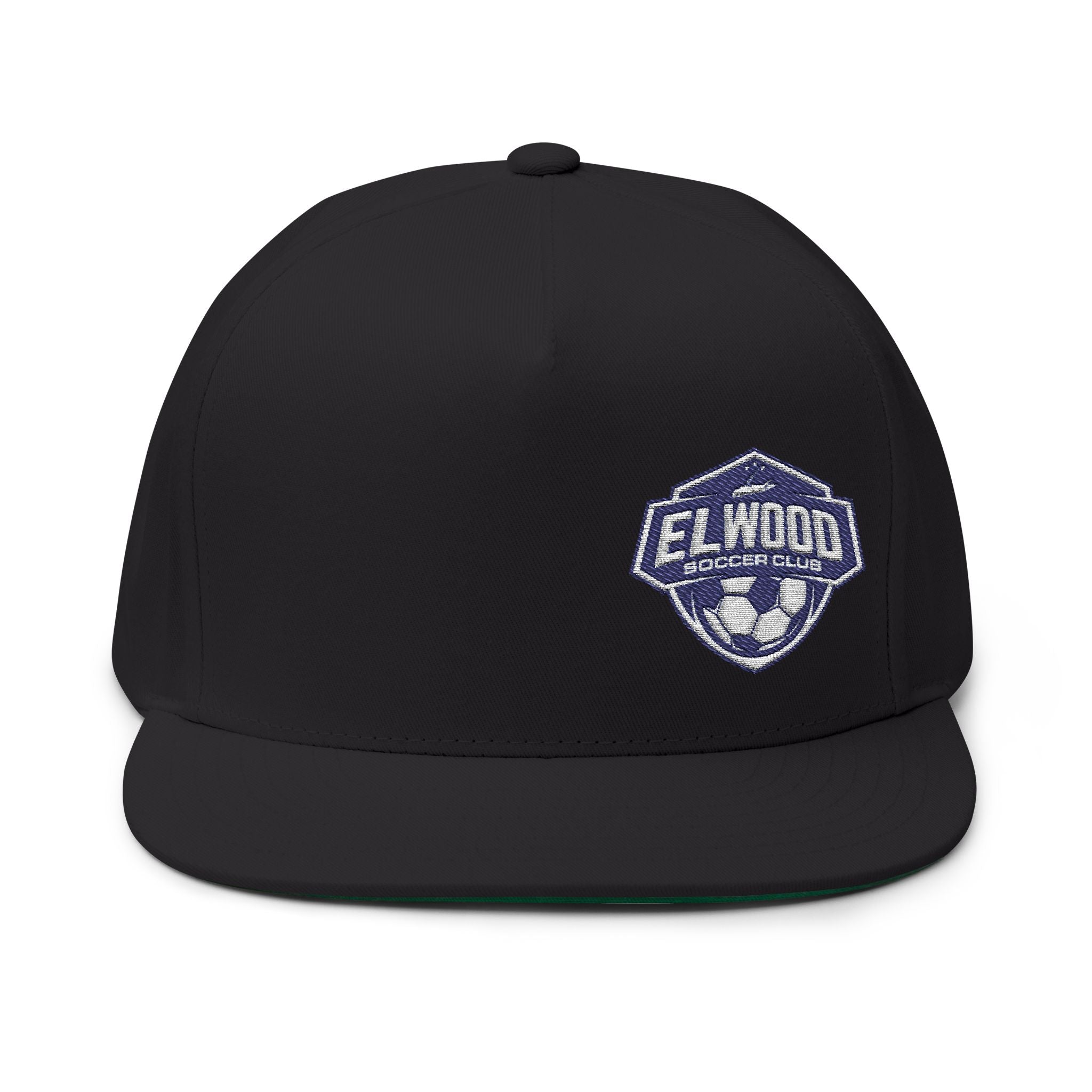 Elwood Cool Young Dad Embroidered Flat Bill Cap