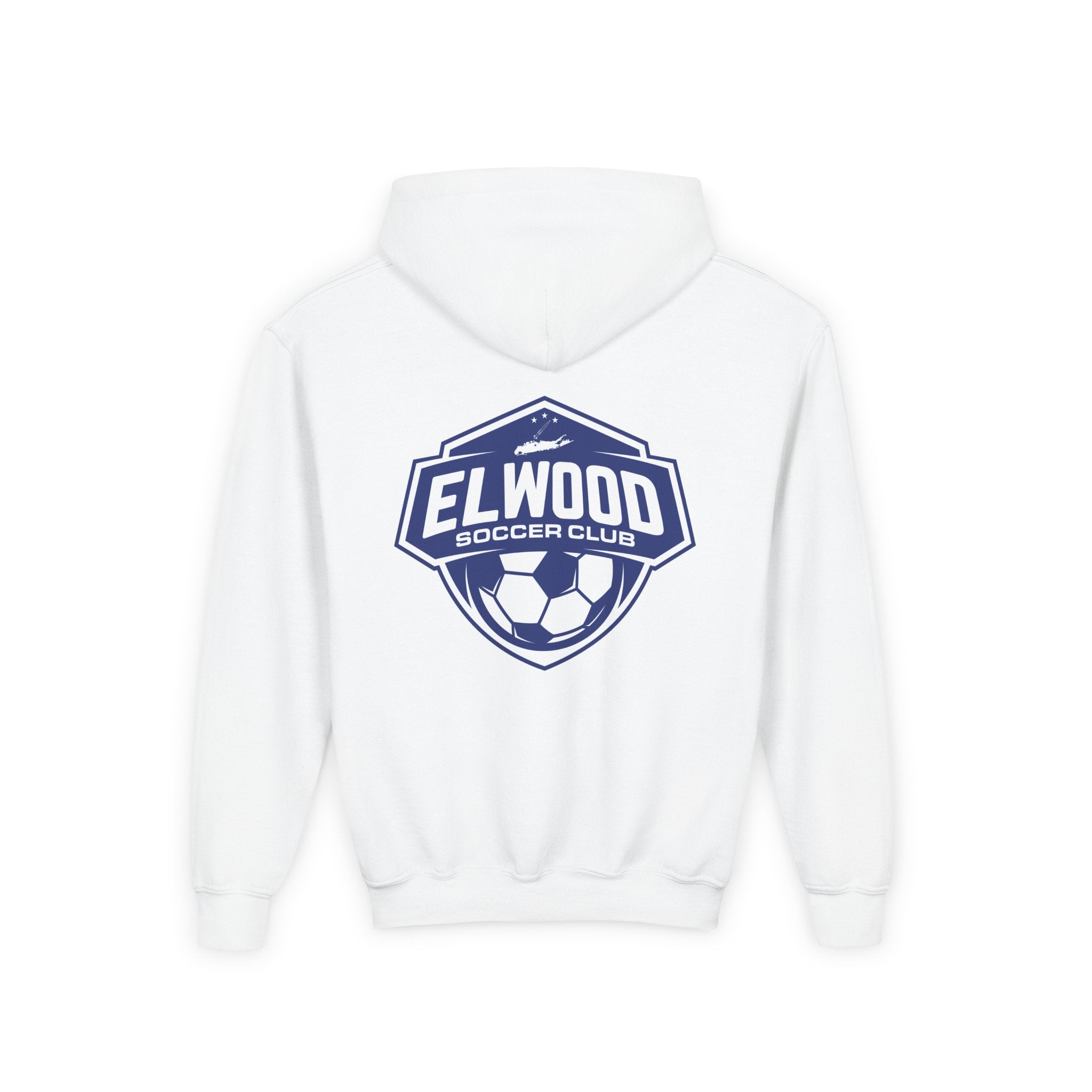 Elwood Soccer Club Youth Size Hoodie Hooded Sweatshirt