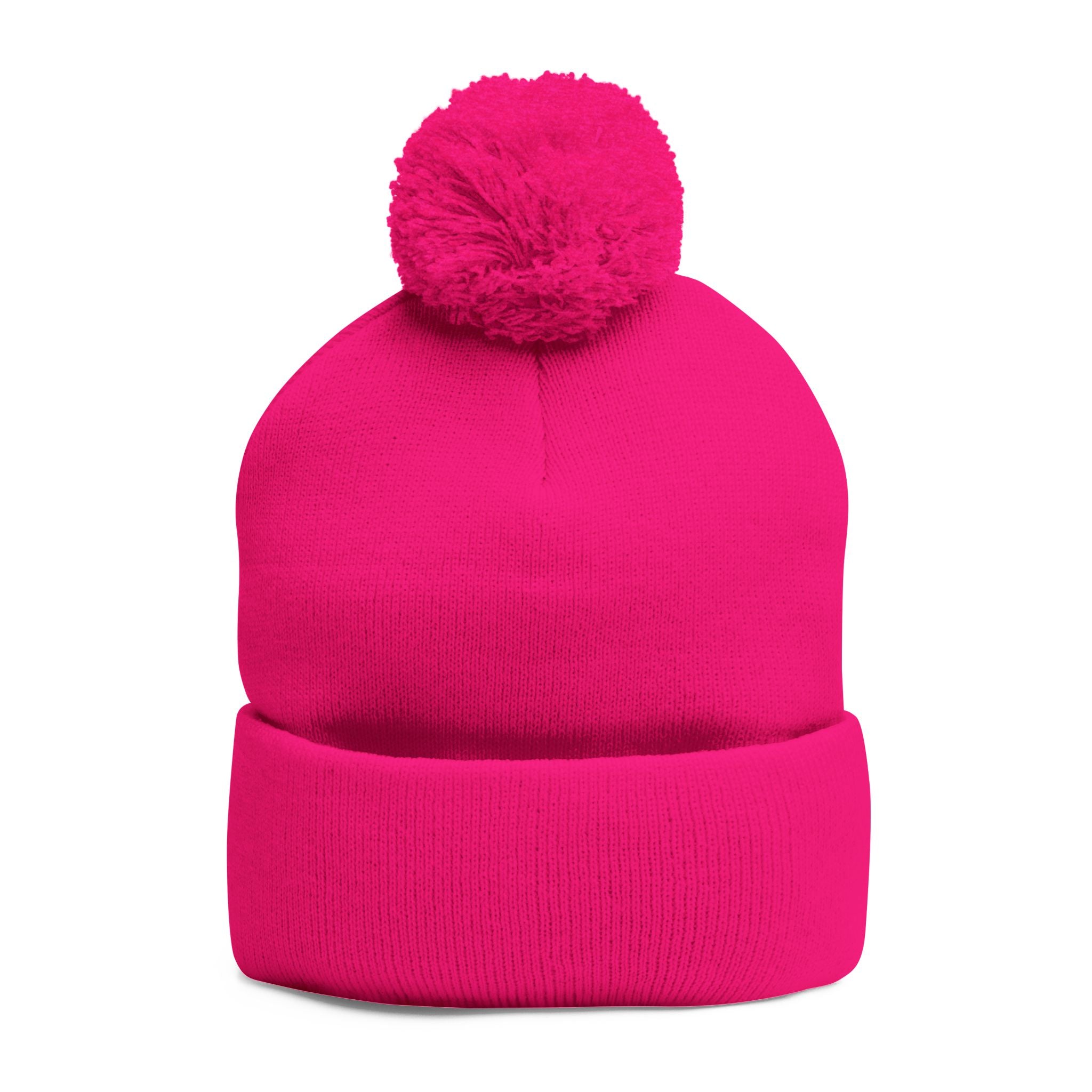 Elwood Soccer Pom-Pom Embroidered Hat – For Cold Games & Bold Fans