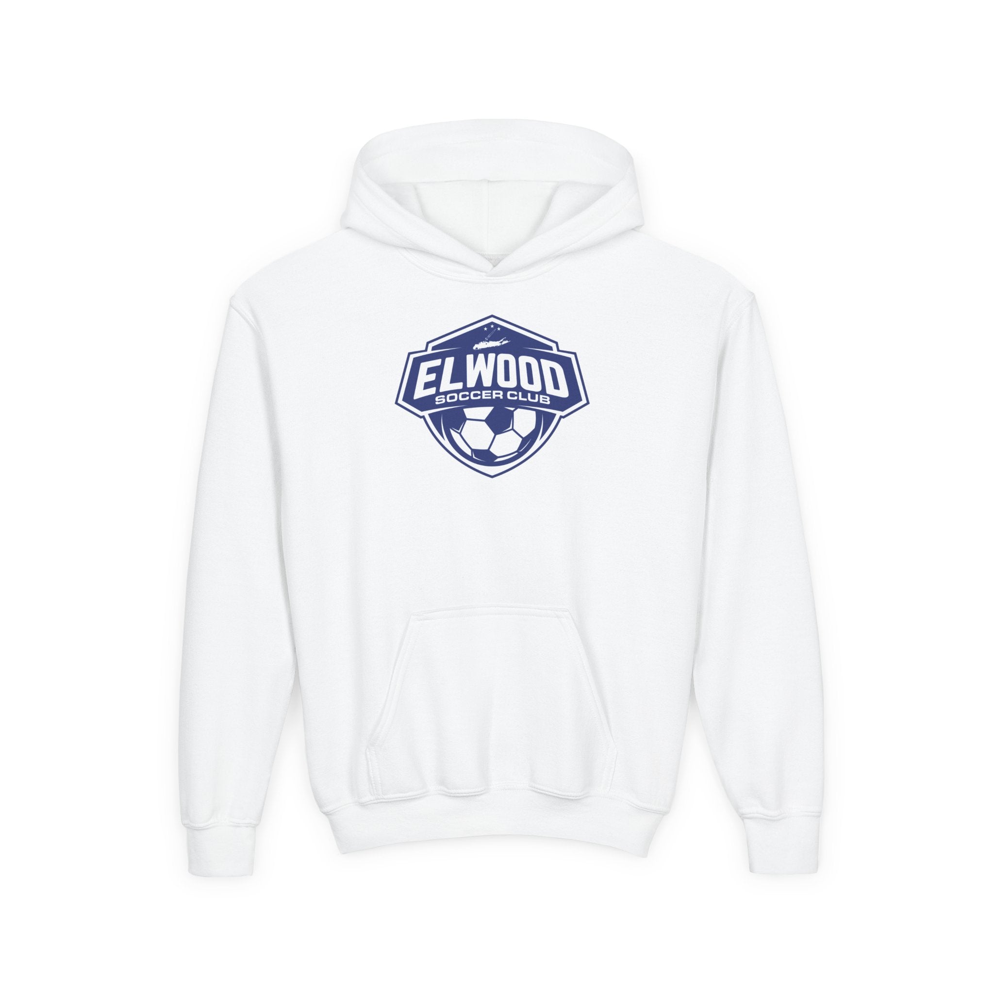 Elwood Soccer Club Youth Size Hoodie Hooded Sweatshirt