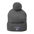 Elwood Soccer Pom-Pom Embroidered Hat – For Cold Games & Bold Fans