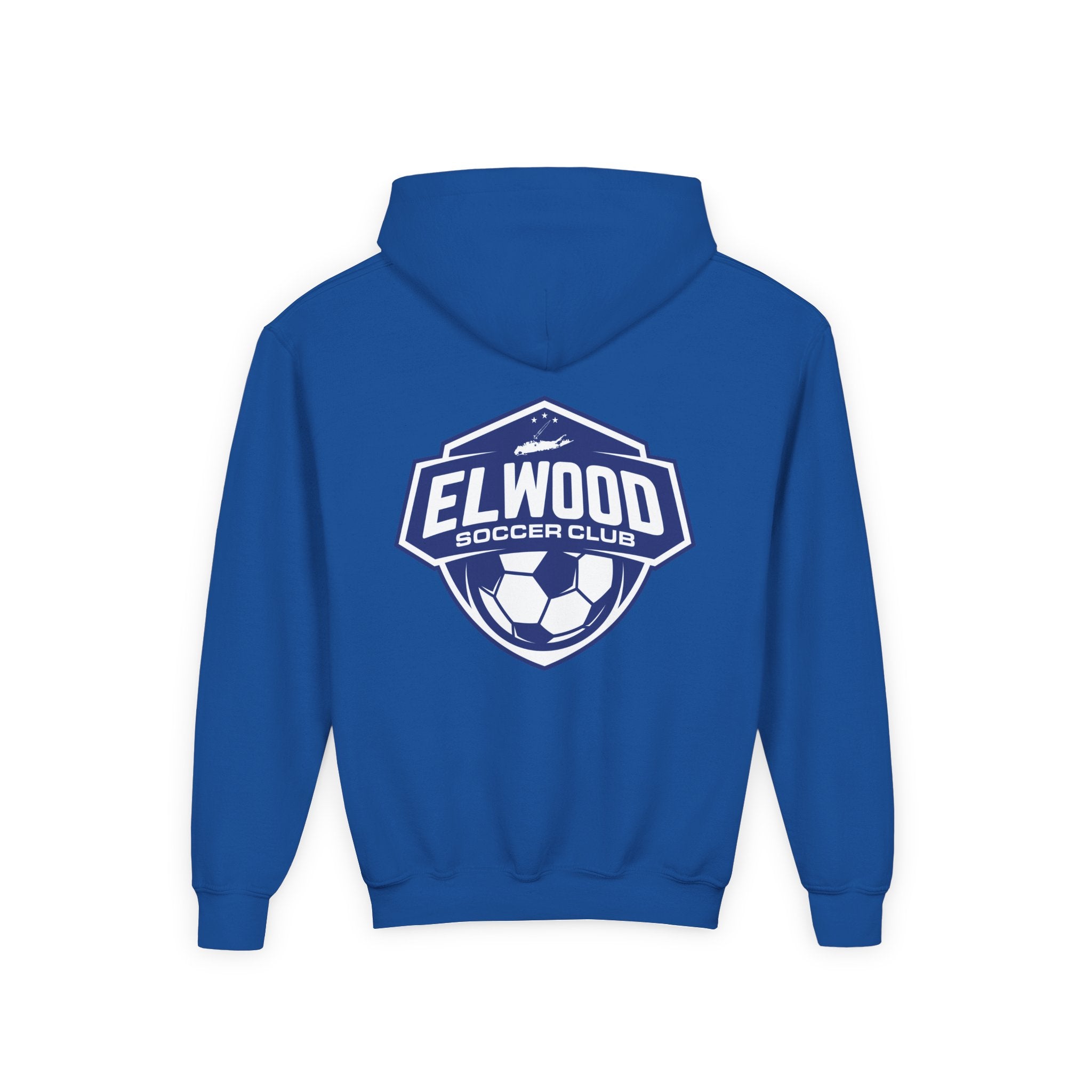 Elwood Soccer Club Youth Size Hoodie Hooded Sweatshirt