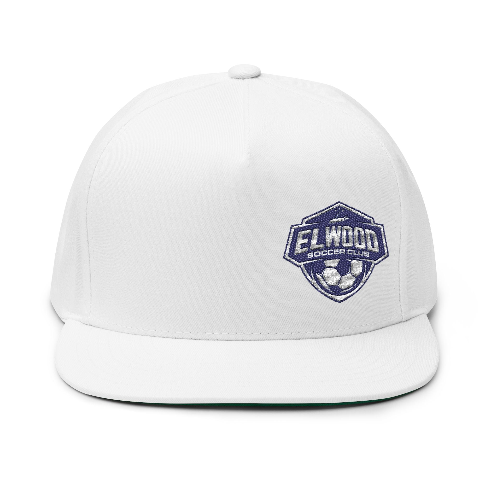 Elwood Cool Young Dad Embroidered Flat Bill Cap
