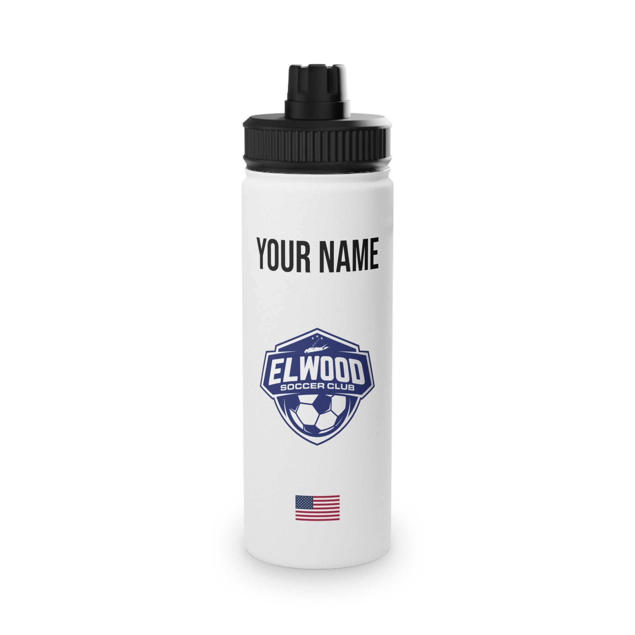 Personalized Elwood Water Bottle – Add Your Name! 3 Sizes Available