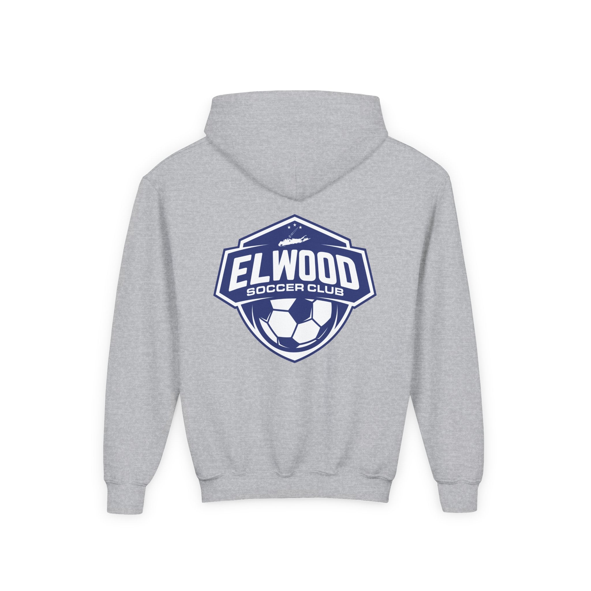 Elwood Soccer Club Youth Size Hoodie Hooded Sweatshirt
