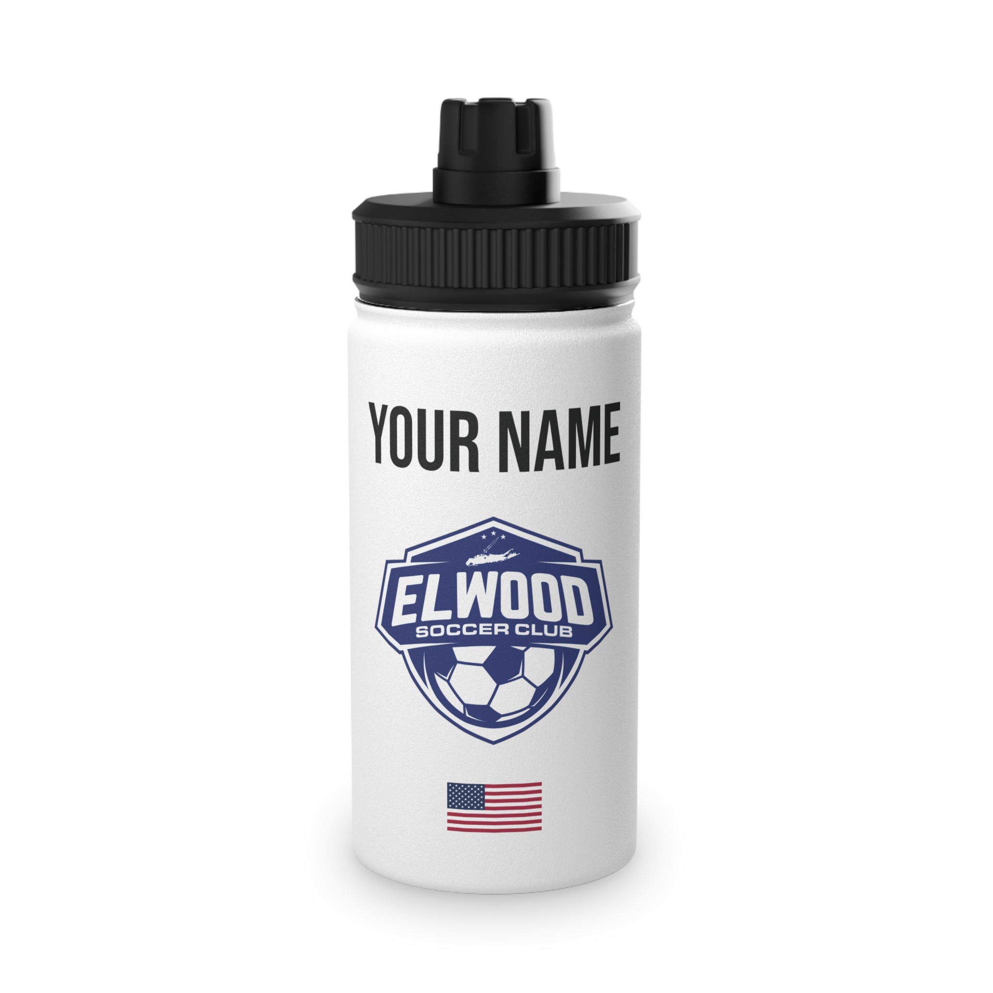Personalized Elwood Water Bottle – Add Your Name! 3 Sizes Available