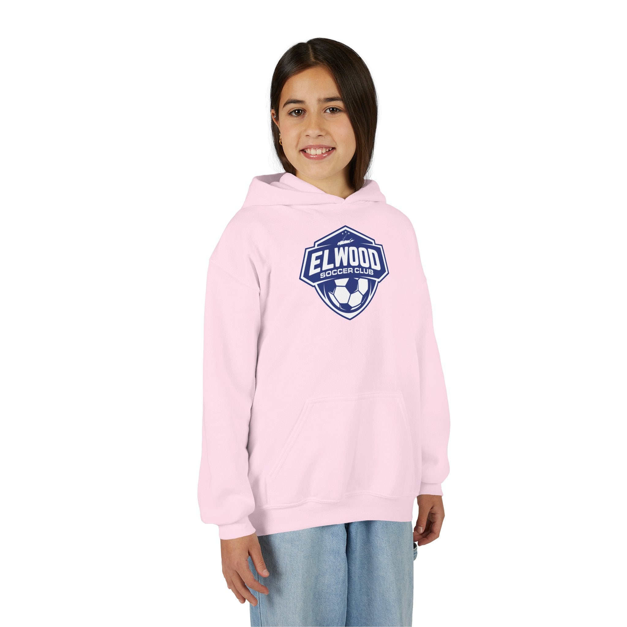 Elwood Soccer Club Youth Size Hoodie Hooded Sweatshirt