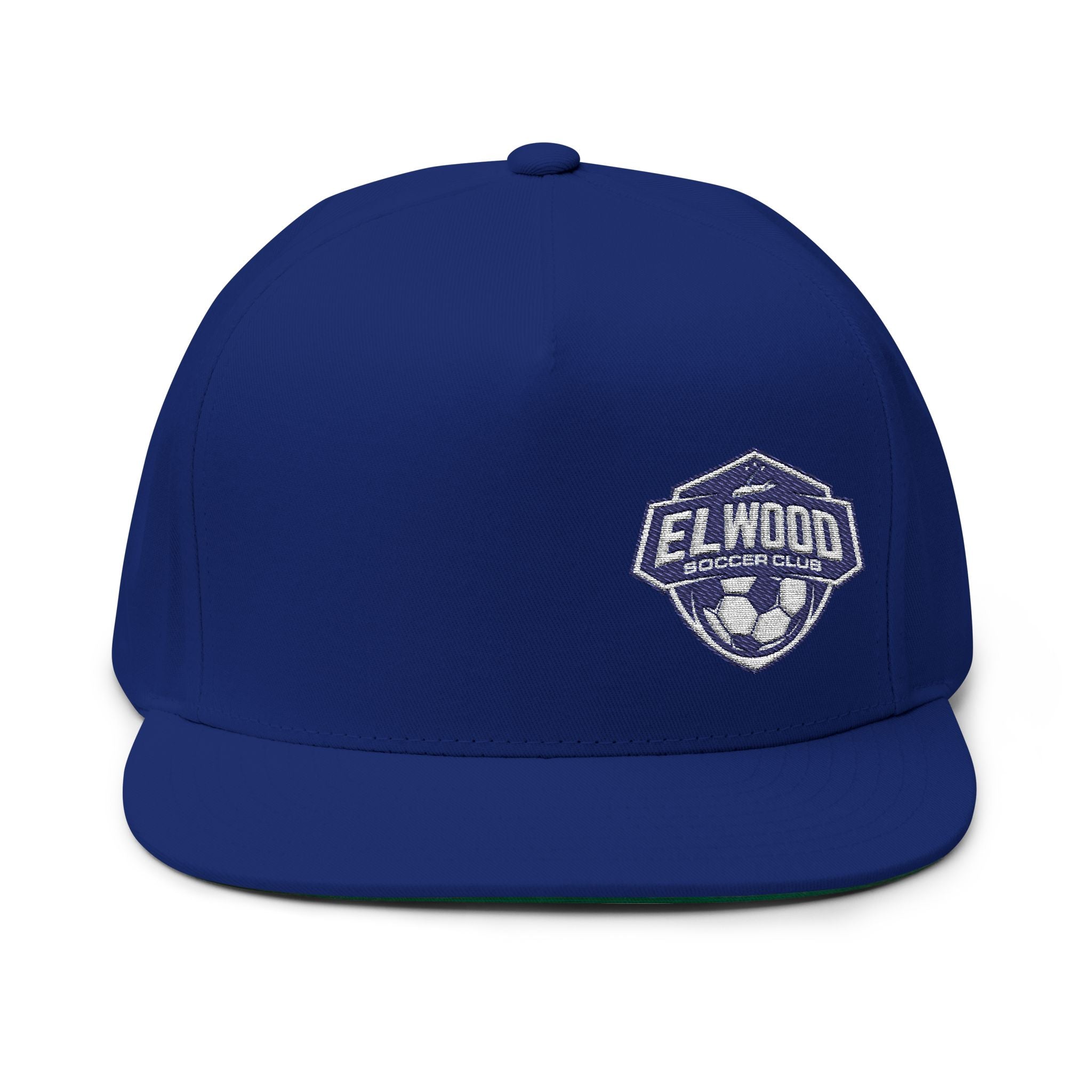 Elwood Cool Young Dad Embroidered Flat Bill Cap
