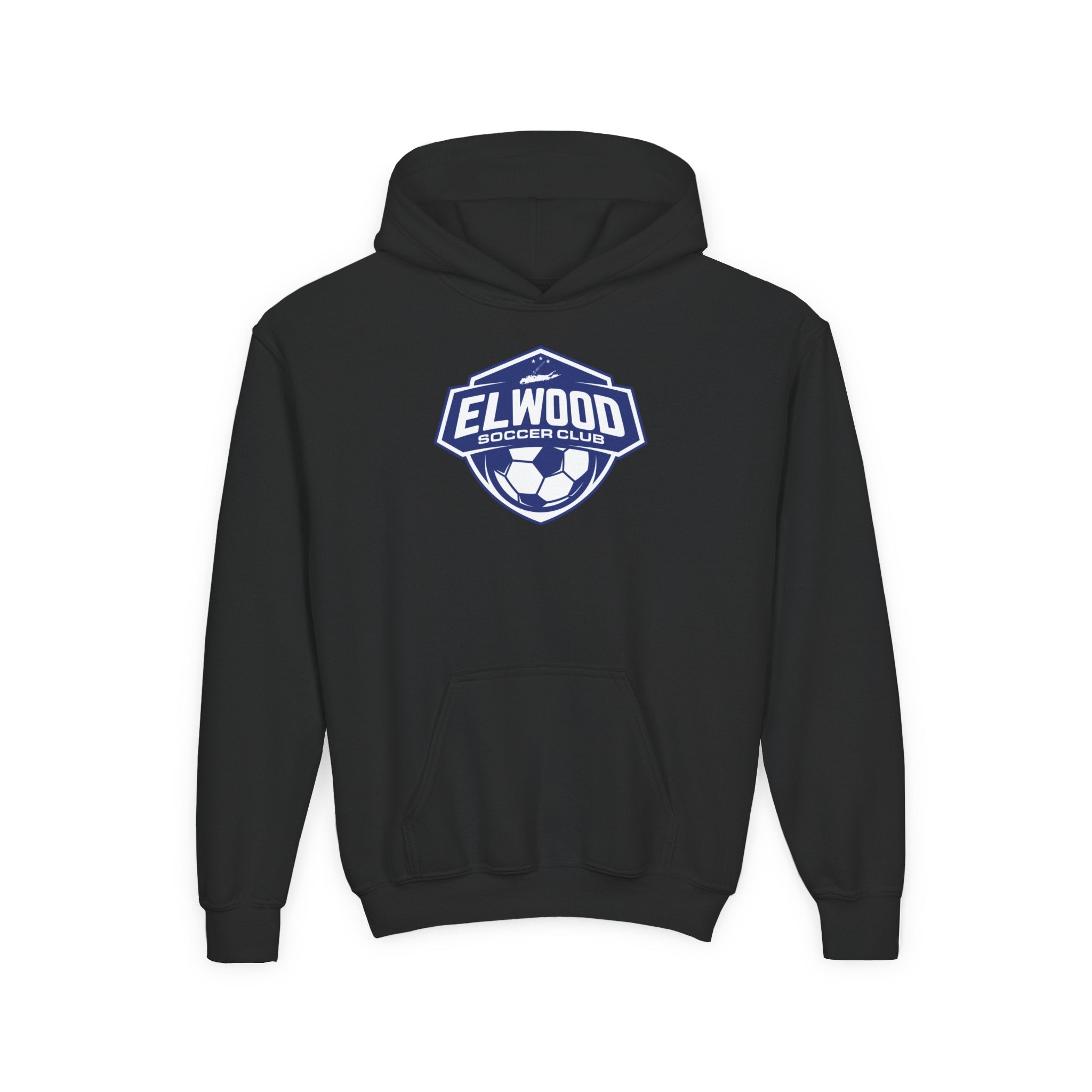 Elwood Soccer Club Youth Size Hoodie Hooded Sweatshirt