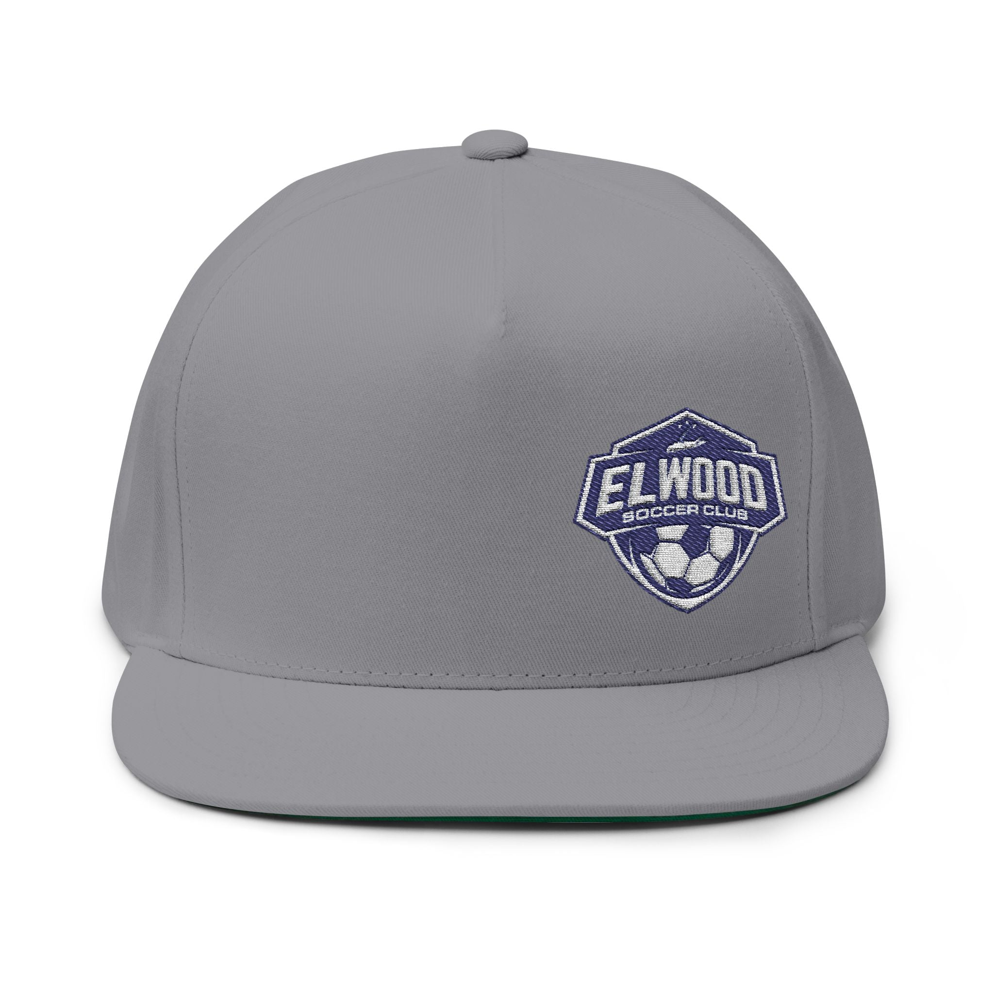 Elwood Cool Young Dad Embroidered Flat Bill Cap