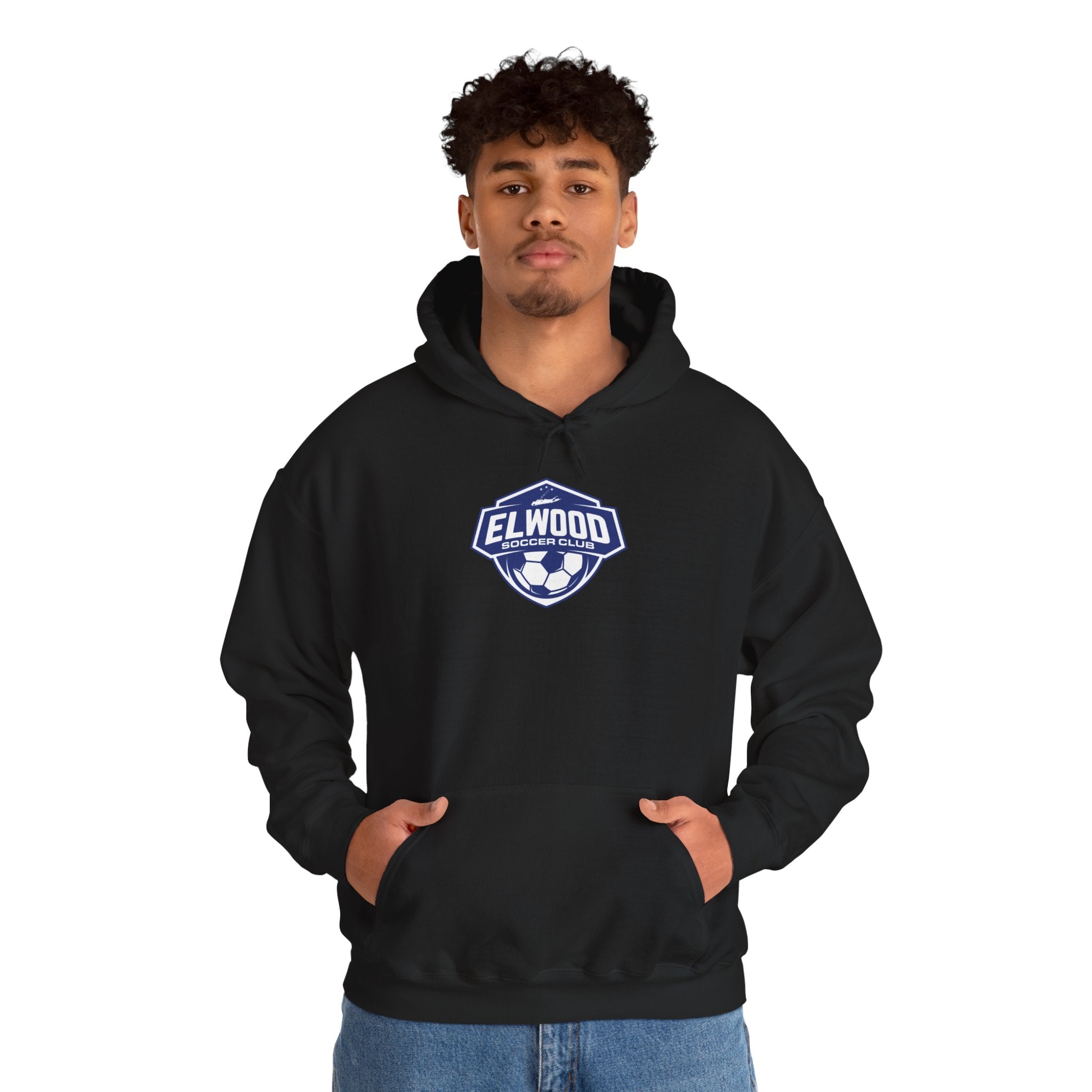 Elwood Soccer Club Adult Hoodie Unisex Heavy Blend™ Hooded Sweatshirt